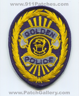 Golden Police Department Patch (Colorado)
Scan By: PatchGallery.com
Keywords: dept.