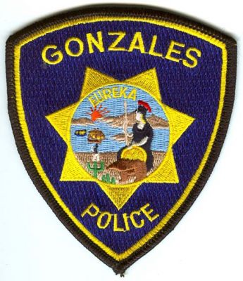 Gonzales Police (California)
Scan By: PatchGallery.com
