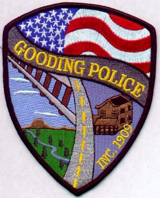Gooding Police
Thanks to EmblemAndPatchSales.com for this scan.
Keywords: idaho