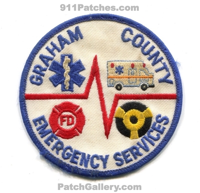 Graham County Fire Department Emergency Services Patch (Kansas)
Scan By: PatchGallery.com
Keywords: co. dept. es