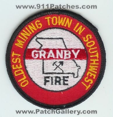 Granby Fire Department (Missouri)
Thanks to Mark C Barilovich for this scan.
