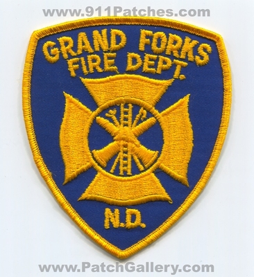 Grand Forks Fire Department Patch (North Dakota)
Scan By: PatchGallery.com
Keywords: dept. n.d. nd