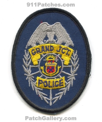 Grand Junction Police Department Patch (Colorado)
Scan By: PatchGallery.com
Keywords: city of jct. dept.
