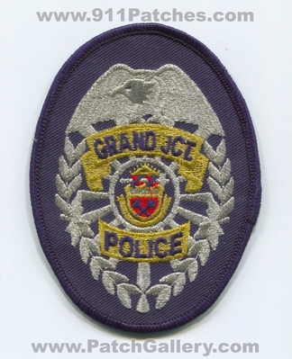 Grand Junction Police Department Patch (Colorado)
Scan By: PatchGallery.com
Keywords: dept. jct.