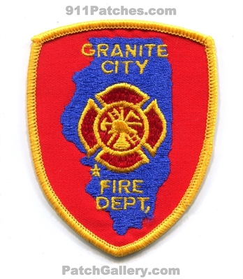 Granite City Fire Department Patch (Illinois)
Scan By: PatchGallery.com
Keywords: dept.