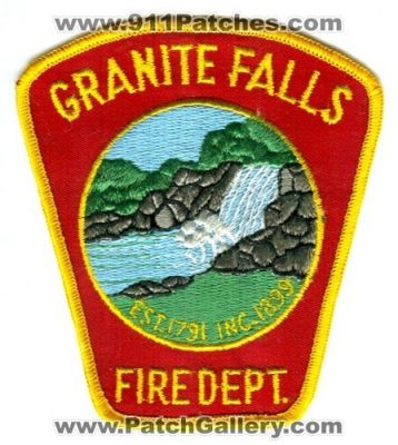 Granite Falls Fire Department (North Carolina)
Scan By: PatchGallery.com
Keywords: dept.