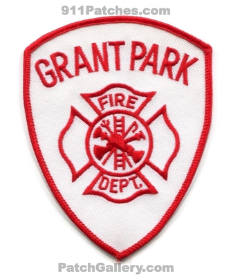 Grant Park Fire Department Patch (Illinois)
Scan By: PatchGallery.com
