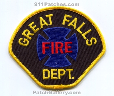 Great Falls Fire Department Patch (Montana)
Scan By: PatchGallery.com
Keywords: dept.