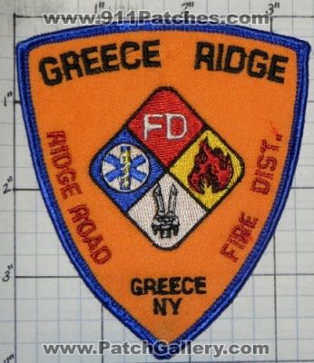 Greece Ridge Fire Department (New York)
Thanks to swmpside for this picture.
Keywords: dept. road district dist. ny