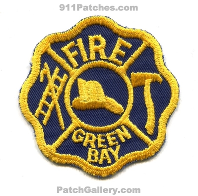 Green Bay Fire Department Patch (Wisconsin)
Scan By: PatchGallery.com
Keywords: dept.