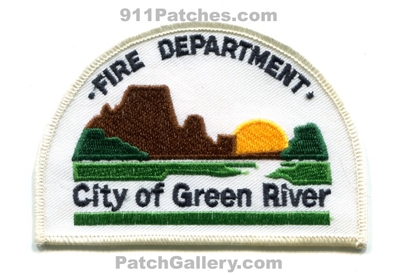 Green River Fire Department Patch (Wyoming)
Scan By: PatchGallery.com
Keywords: city of dept.