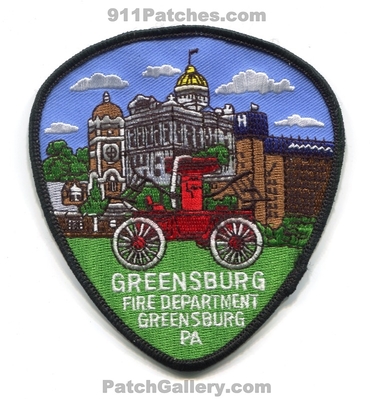 Greensburg Fire Department Patch (Pennsylvania)
Scan By: PatchGallery.com
Keywords: dept.