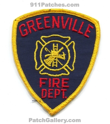 Greenville Fire Department Patch (Mississippi)
Scan By: PatchGallery.com
Keywords: dept.