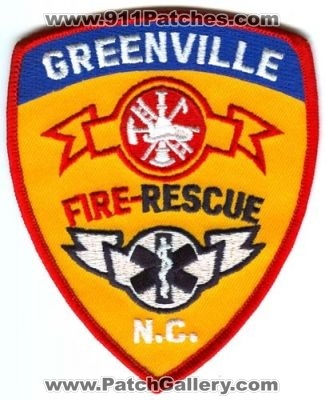 Greenville Fire Rescue Department Patch (North Carolina)
Scan By: PatchGallery.com
Keywords: dept. n.c.