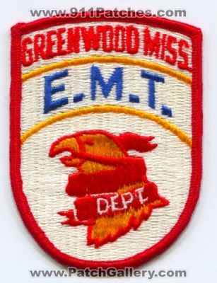 Greenwood EMT (Mississippi)
Scan By: PatchGallery.com
Keywords: ems e.m.t. emergency medical technician department dept.