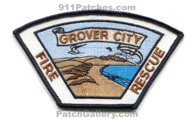 Grover City Fire Rescue Department Patch (California)
Scan By: PatchGallery.com
Keywords: dept.