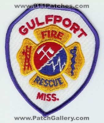 Gulfport Fire Rescue (Mississippi)
Thanks to Mark C Barilovich for this scan.
Keywords: miss.