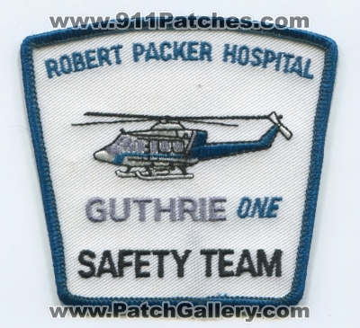 Guthrie One Safety Team Patch (Pennsylvania)
Scan By: PatchGallery.com
Keywords: ems air medical helicopter ambulance 1 robert packer hospital