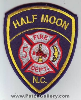 Half Moon Fire Department (North Carolina)
Thanks to Dave Slade for this scan.
Keywords: dept 5