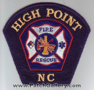 High Point Fire Rescue (North Carolina)
Thanks to Dave Slade for this scan.
