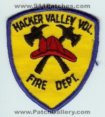 Hacker Valley Volunteer Fire Department (West Virginia)
Thanks to Mark C Barilovich for this scan.
Keywords: vol. dept.