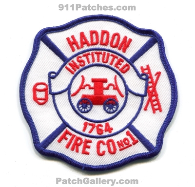 Haddon Fire Company Number 1 Patch (New Jersey)
Scan By: PatchGallery.com
Keywords: co. no. #1 department dept. instituted 1764