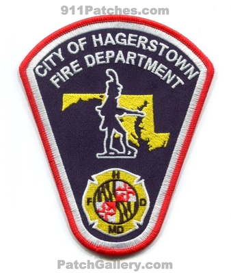 Hagerstown Fire Department Patch (Maryland)
Scan By: PatchGallery.com
Keywords: city of dept.