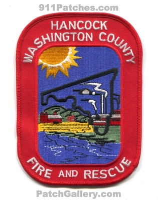 Hancock Fire and Rescue Department Washington County Patch (Maryland)
Scan By: PatchGallery.com
Keywords: & dept. co.