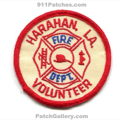 Harahan Volunteer Fire Department Patch (Louisiana)
Scan By: PatchGallery.com
Keywords: vol. dept. la.