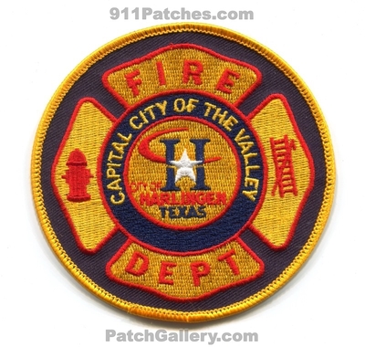 Harlingen Fire Department Patch (Texas)
Scan By: PatchGallery.com
Keywords: city of dept. capital city of the valley