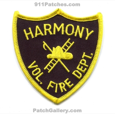 Harmony Volunteer Fire Department Patch (Texas)
Scan By: PatchGallery.com
Keywords: vol. dept.