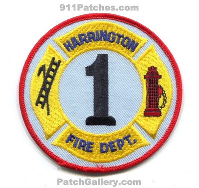 Harrington Fire Department 1 Patch (Delaware)
Scan By: PatchGallery.com
Keywords: dept.