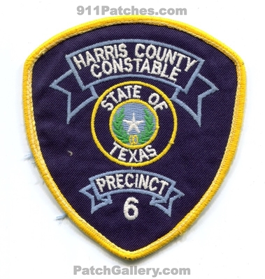 Harris County Constable Precinct 6 Patch (Texas)
Scan By: PatchGallery.com
Keywords: co.