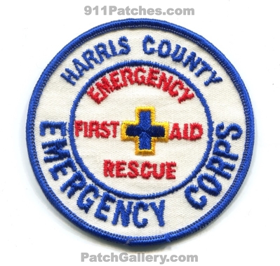 Harris County Emergency Corps Rescue First Aid Patch (Texas)
Scan By: PatchGallery.com
Keywords: co.