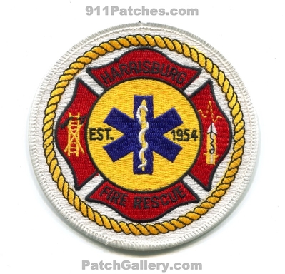 Harrisburg Fire Rescue Department EMS Patch (North Carolina)
Scan By: PatchGallery.com
Keywords: dept. est. 1954