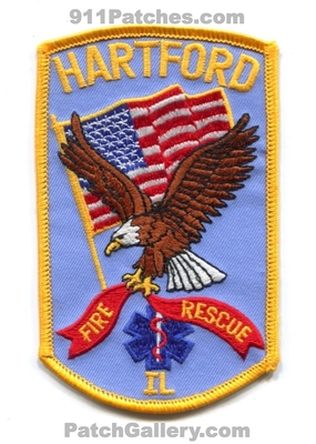 Hartford Fire Rescue Department Patch (Illinois)
Scan By: PatchGallery.com
