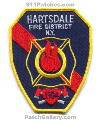 Hartsdale Fire District Patch (New York)
Scan By: PatchGallery.com
Keywords: dist. 1904 department dept.