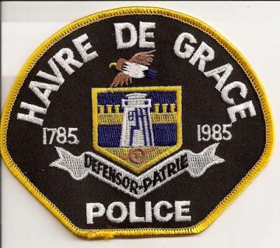 Havre De Grace Police
Thanks to EmblemAndPatchSales.com for this scan.
Keywords: maryland