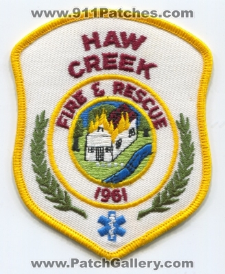Haw Creek Fire and Rescue Department Patch (North Carolina)
Scan By: PatchGallery.com
Keywords: & dept.