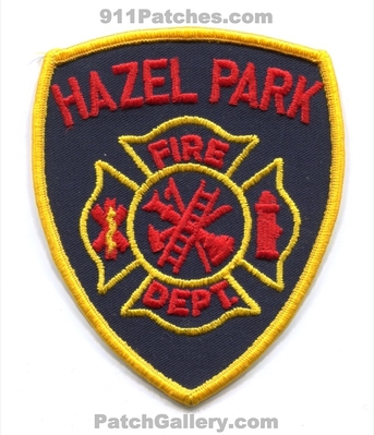 Hazel Park Fire Department Patch (Michigan)
Scan By: PatchGallery.com
Keywords: dept.