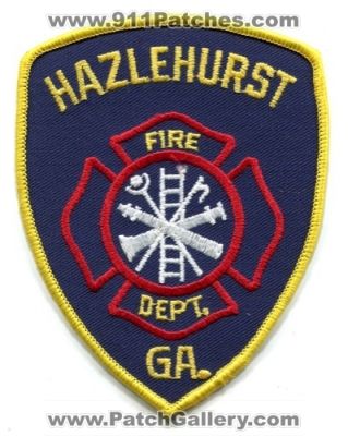 Hazlehurst Fire Department (Georgia)
Scan By: PatchGallery.com
Keywords: dept. ga.