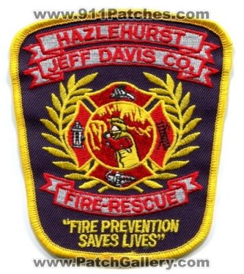 Hazlehurst Fire Rescue Department (Georgia)
Scan By: PatchGallery.com
Keywords: dept. jeff davis county co.