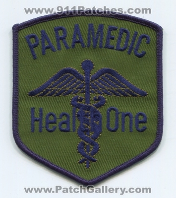 HealthONE Paramedic Patch (Colorado)
[b]Scan From: Our Collection[/b]
Keywords: ems emergency medical services ambulance hospitals