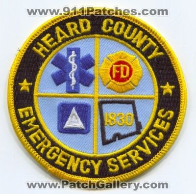 Heard County Emergency Services (Georgia)
Scan By: PatchGallery.com
Keywords: es fd fire department dept. ems