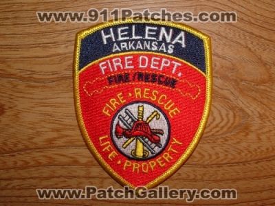 Helena Fire Rescue Department (Arkansas)
Picture By: PatchGallery.com
Keywords: dept.