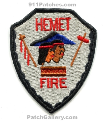 Hemet Fire Department Patch (California)
Scan By: PatchGallery.com
Keywords: dept.