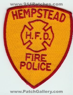 Hempstead Fire Police Department (New York)
Thanks to Mark C Barilovich for this scan.
Keywords: dept. h.f.d. hfd