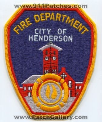 Henderson Fire Department (North Carolina)
Scan By: PatchGallery.com
Keywords: city of dept.