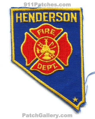 Henderson Fire Department Patch (Nevada) (State Shape)
Scan By: PatchGallery.com
Keywords: dept.