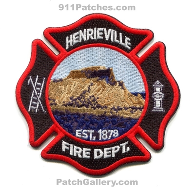 Henrieville Fire Department Patch (Utah)
Scan By: PatchGallery.com
[b]Patch Made By: 911Patches.com[/b]
Keywords: dept. est. 1878